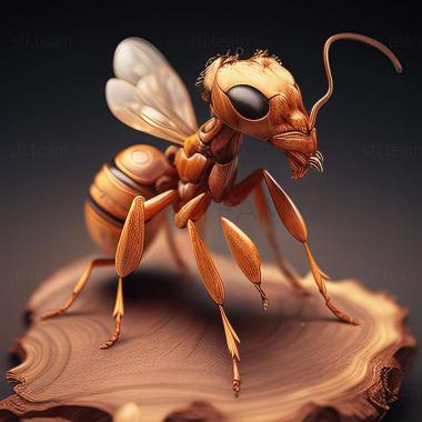 3D модель Lasius mixtus (STL)